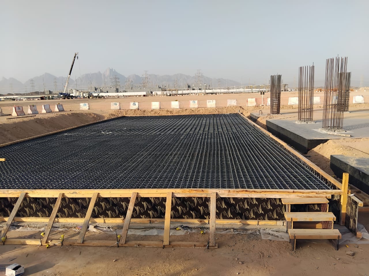 محطة كهرباء الجبيل الصناعيه المنطقه الثامنه