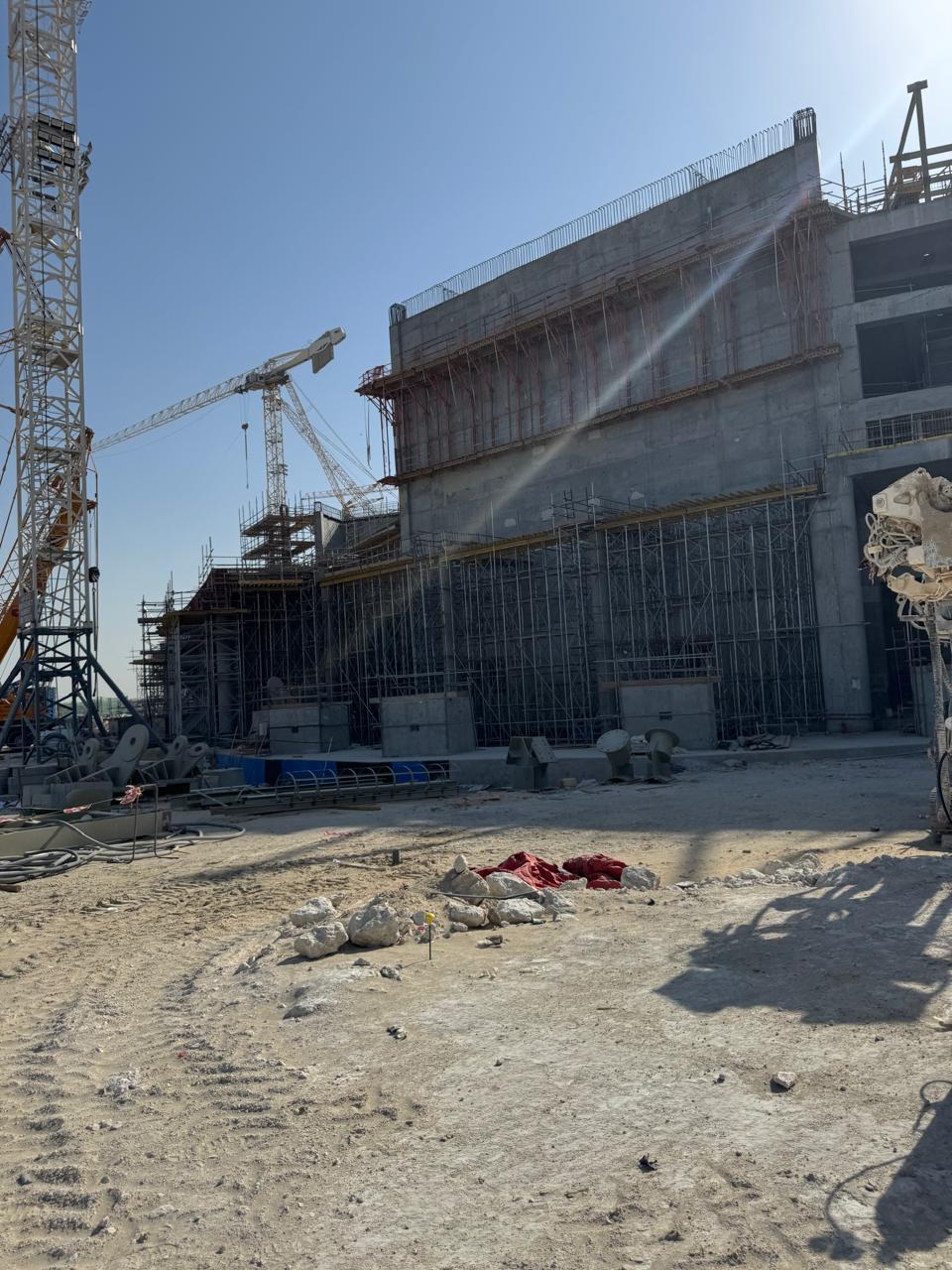 تركيب السقالات لمشاريع شركة أرامكو